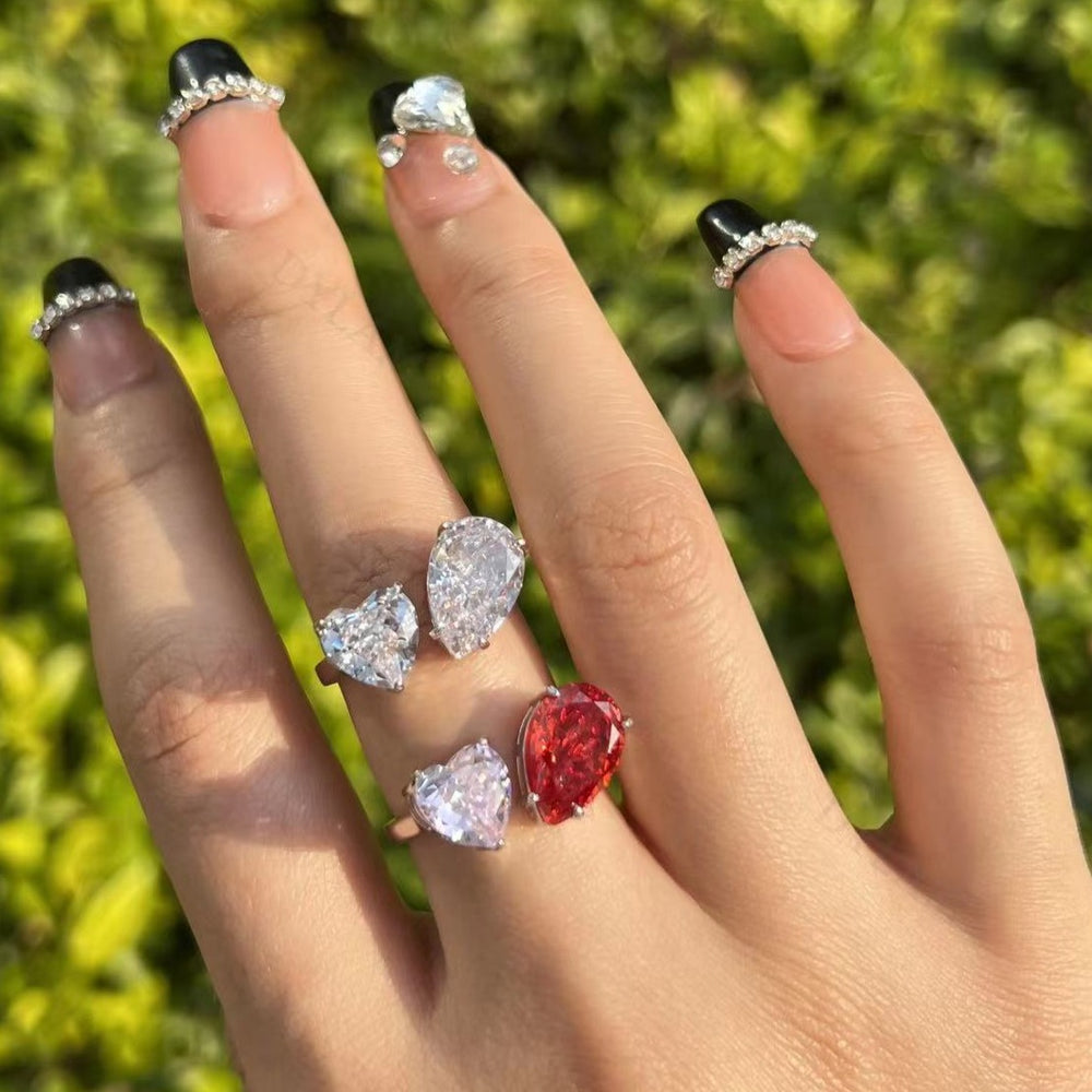 Anillo de plata de ley de la diosa