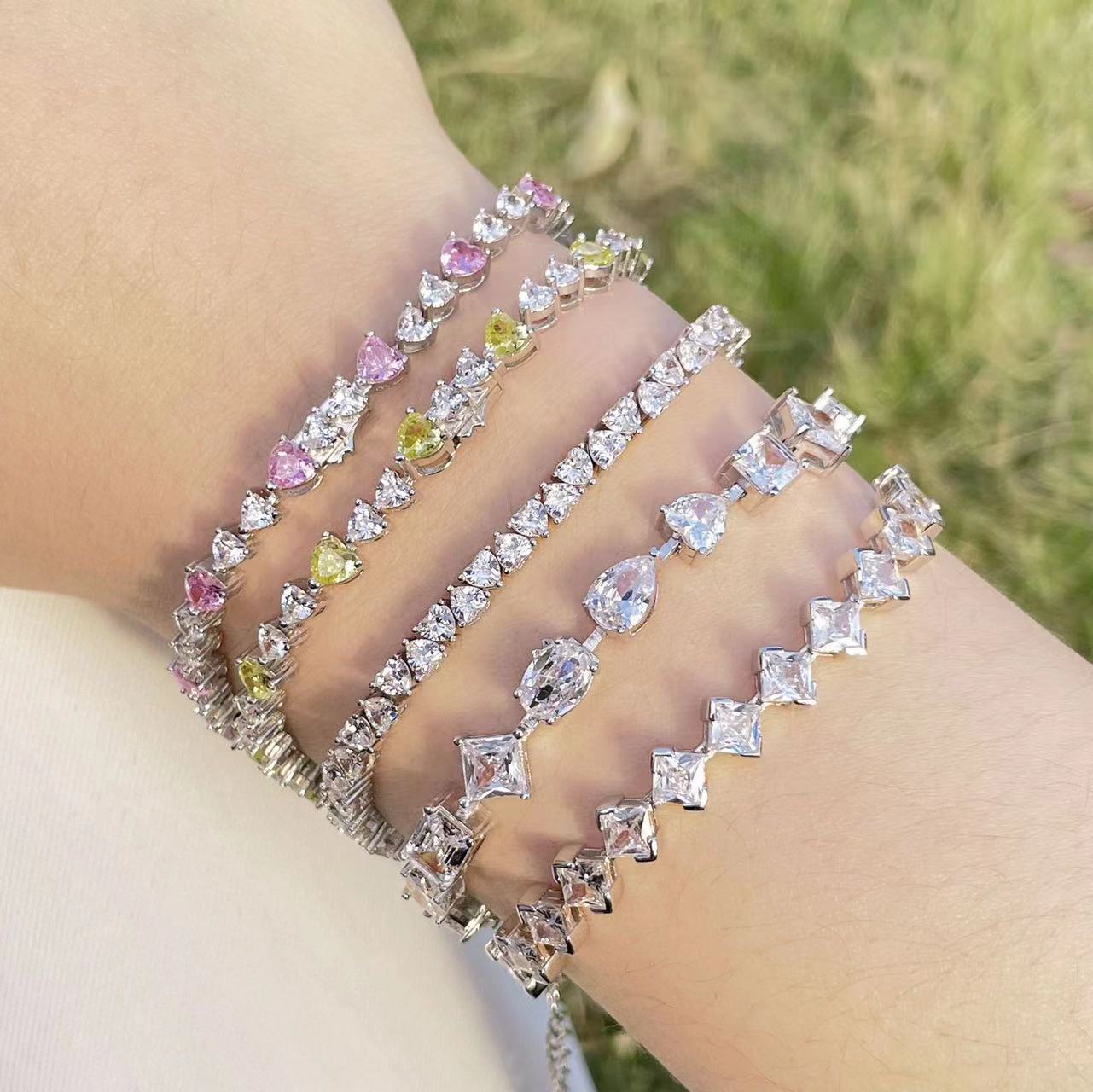 Bracelet Courtly Love en argent 925 8mm