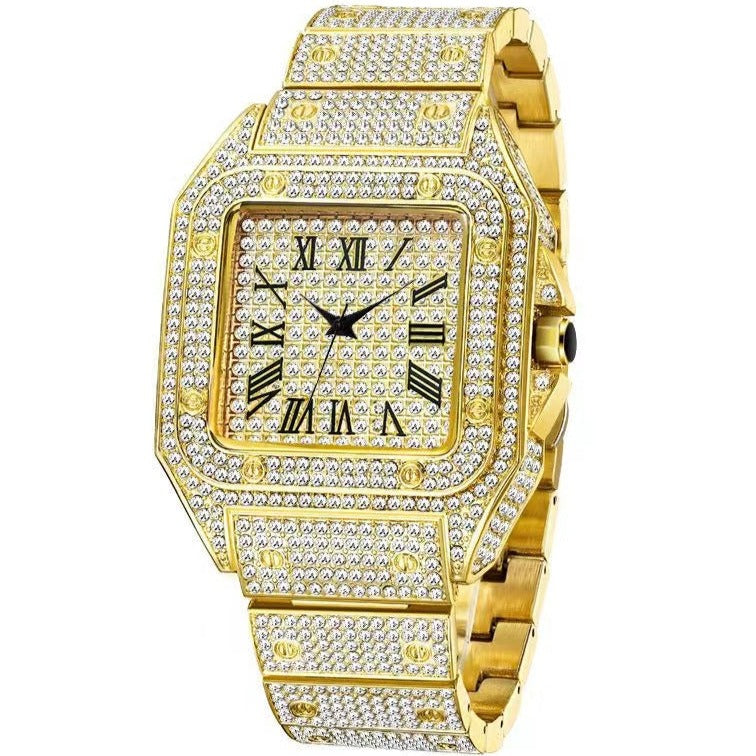 Montre à cadran carré