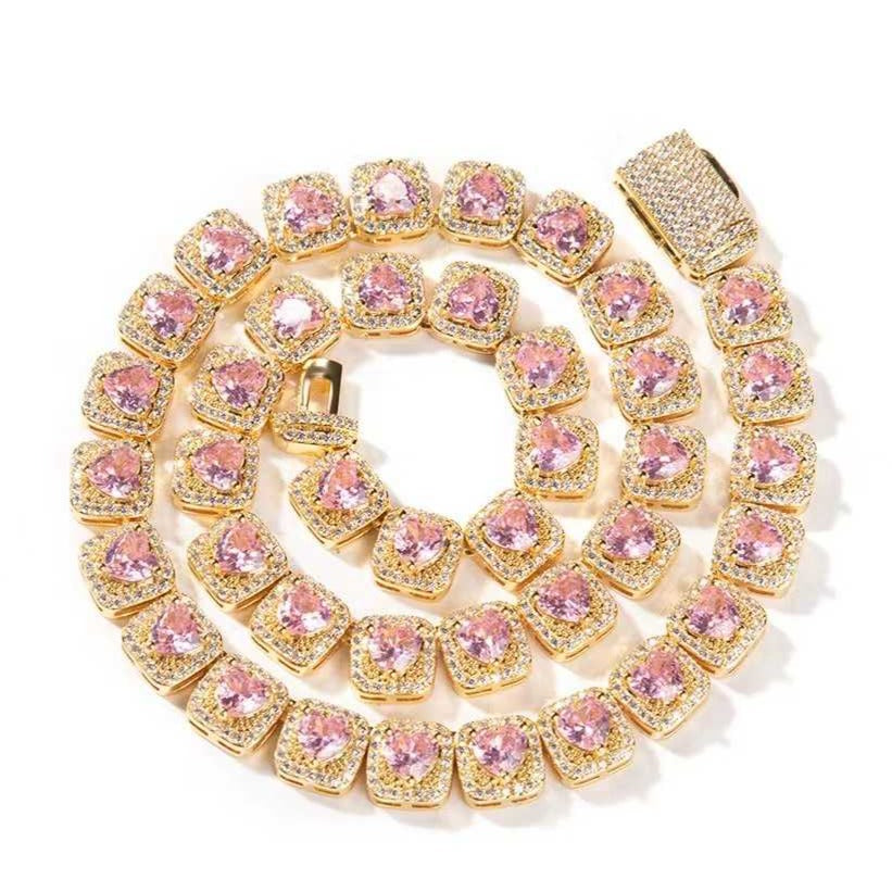 Collar circón azúcar 9.5MM