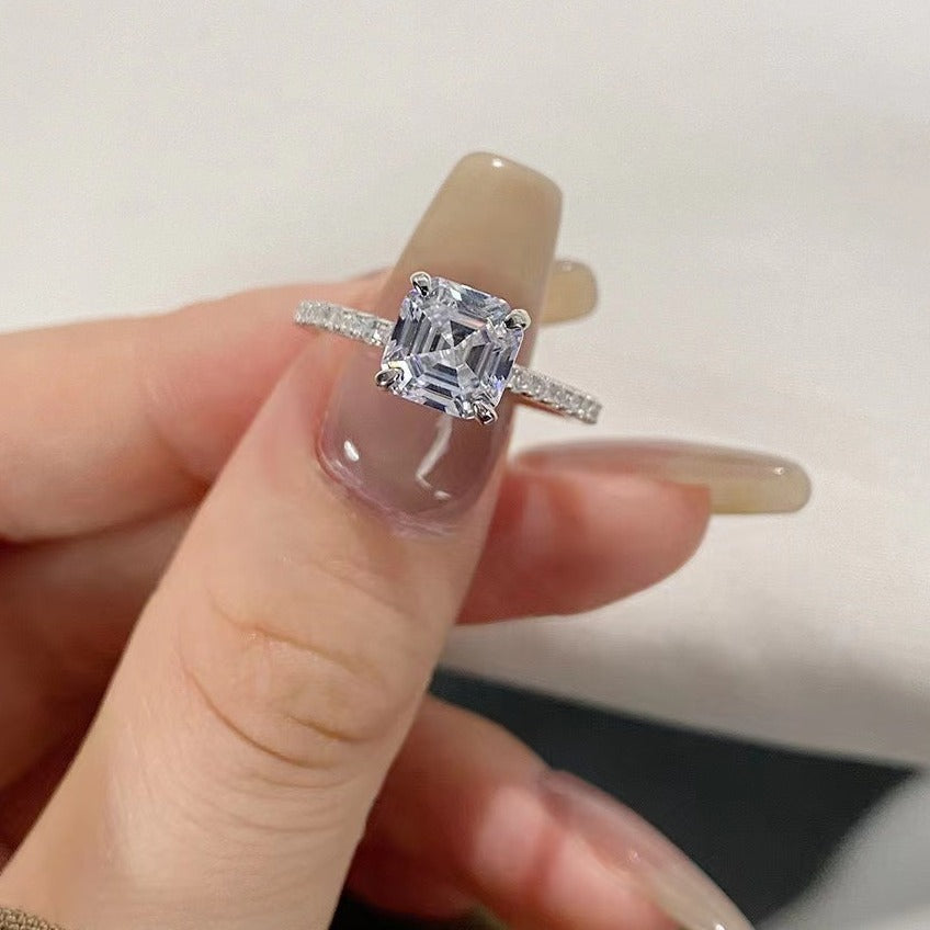 Bague Argent Massif Adore Princesse