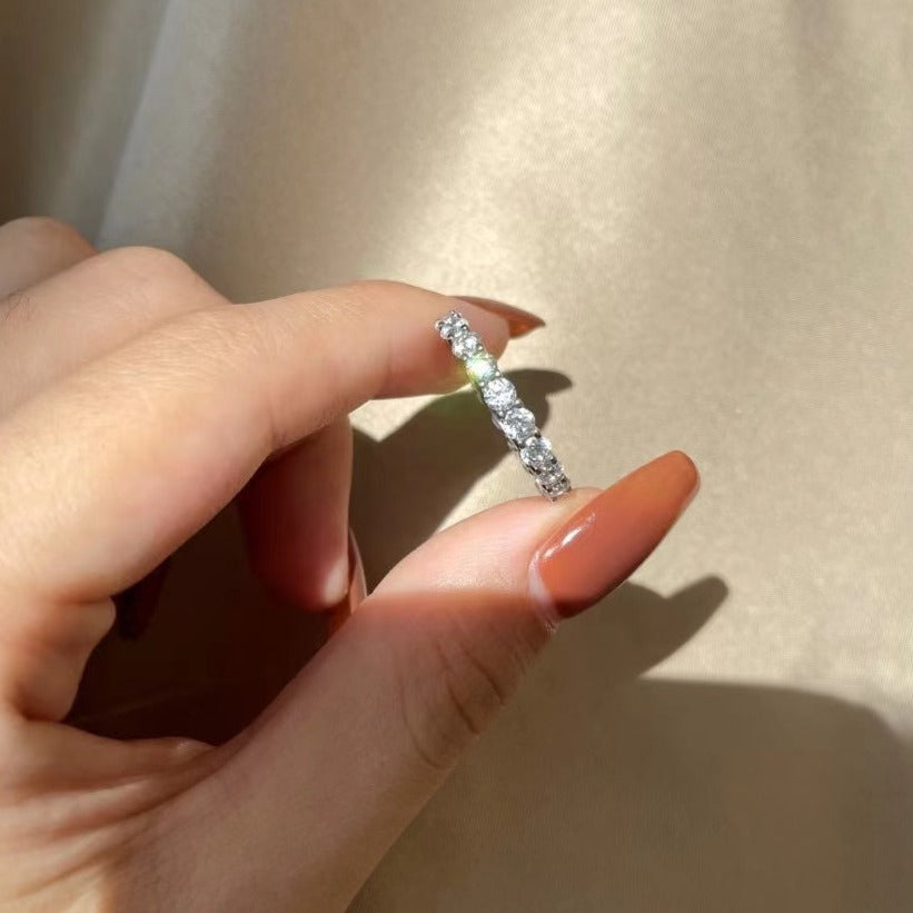 Bague en argent sterling Hola Band