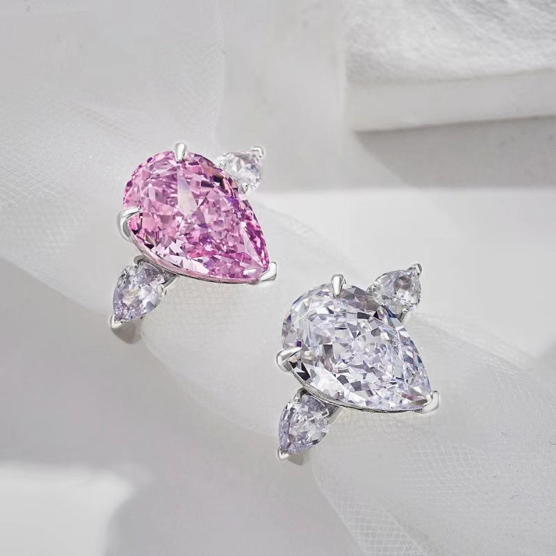 Bague en argent sterling Twinkle Tear