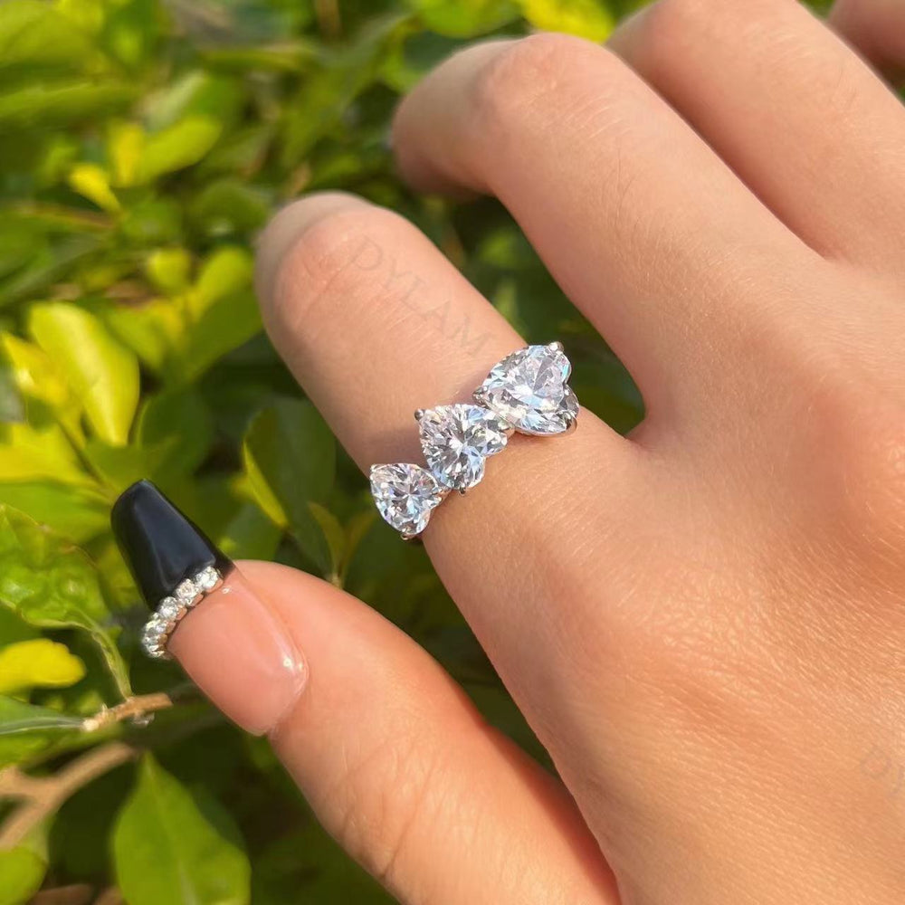 Anneau de coeur d'amour fantastique