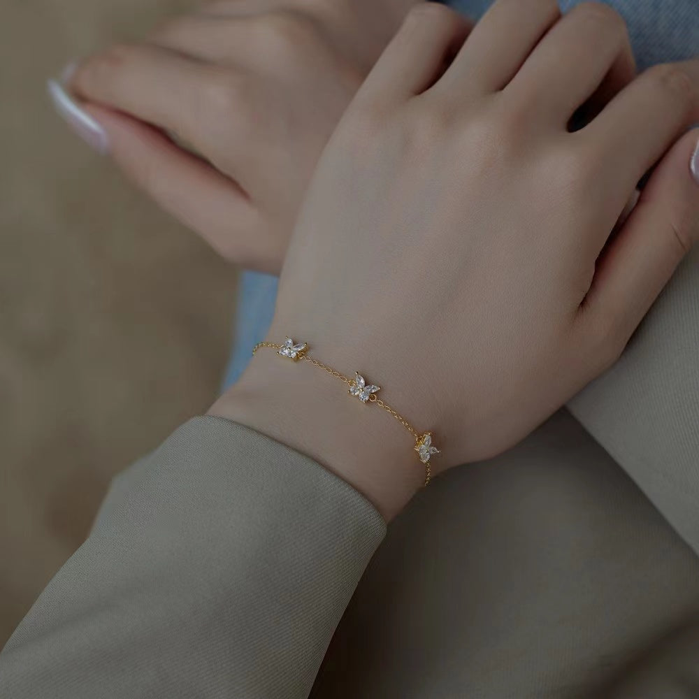 Bracelet Mauvais Œil en Argent Massif 18K