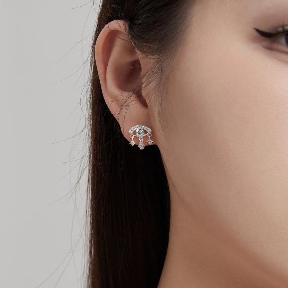 Boucles d'oreilles en argent sterling Aglint Love