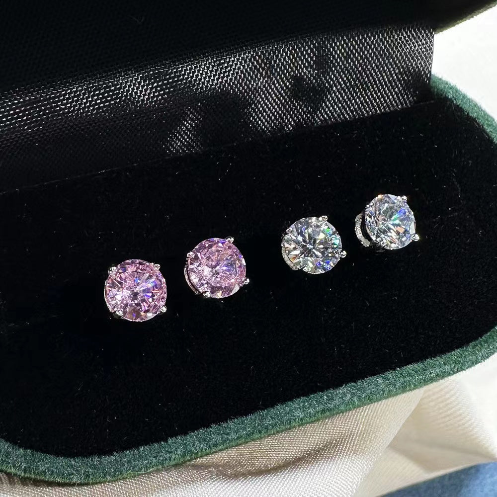 Boucles d'Oreilles Poire Zircon