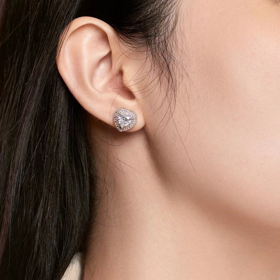 Boucles d'oreilles en argent sterling Aglint Love