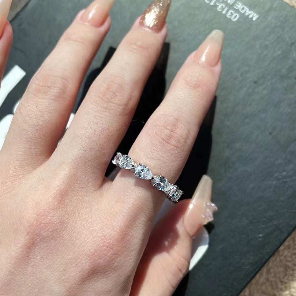 Bague en argent sterling Pure Devotion Band
