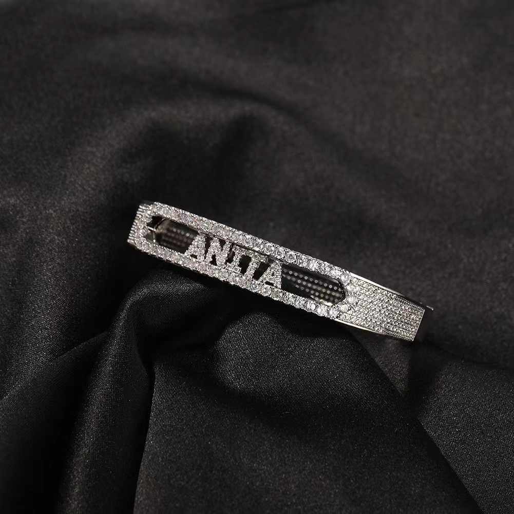 Bracelet Jonc Baguette Coeur