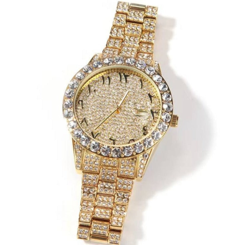 Montre à cadran arabe