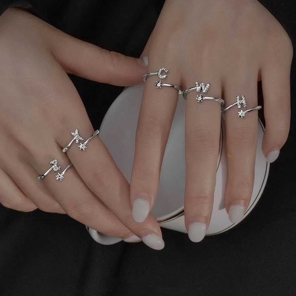 Bague en argent sterling Hola Band