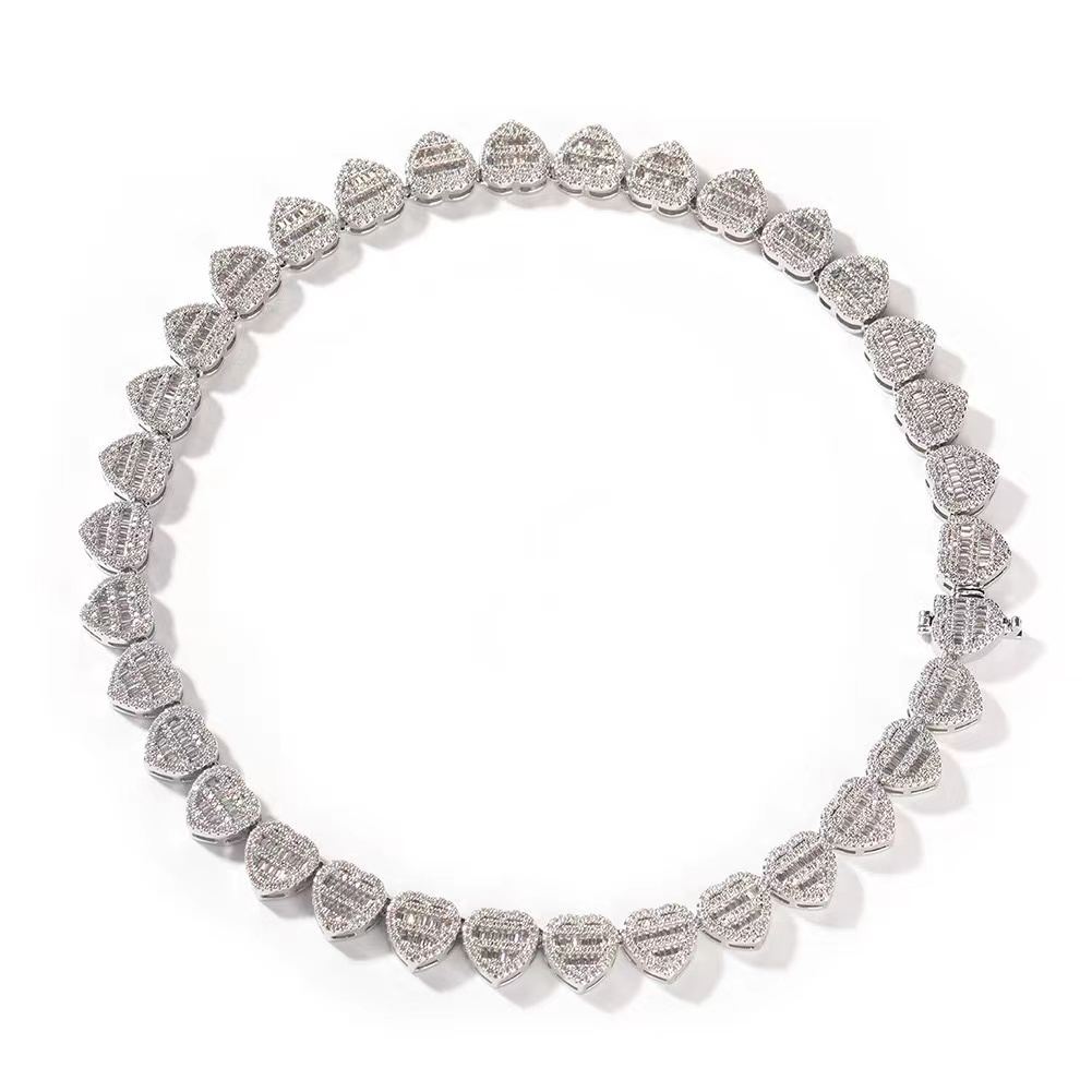 Collier Zircon Coeur Glint 7MM