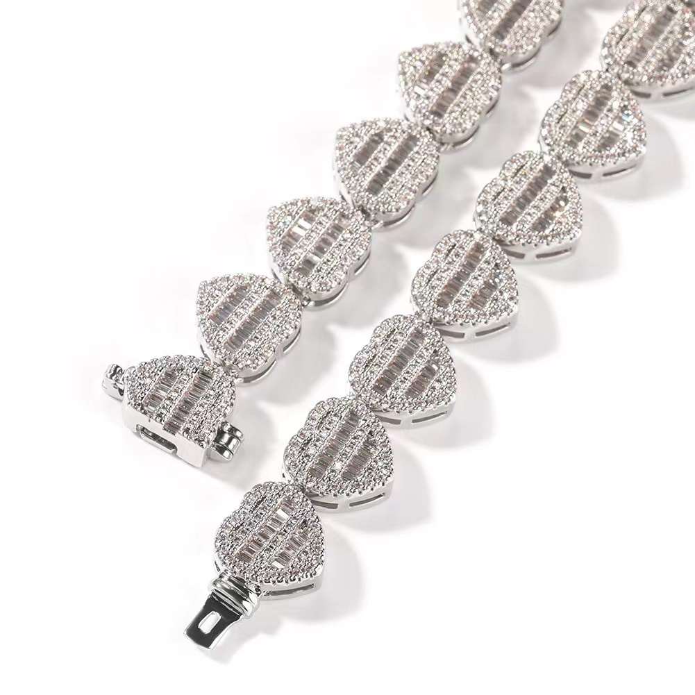 Collier Zircon Coeur Glint 7MM