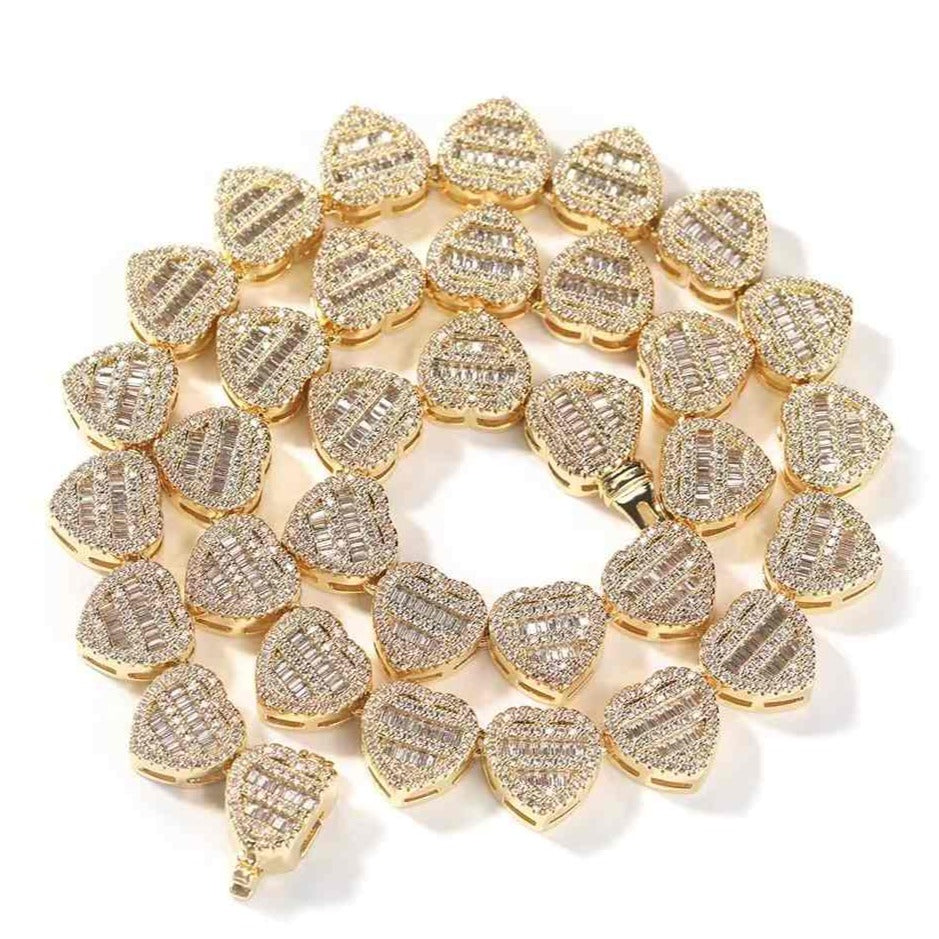 Collier Zircon Coeur Glint 7MM