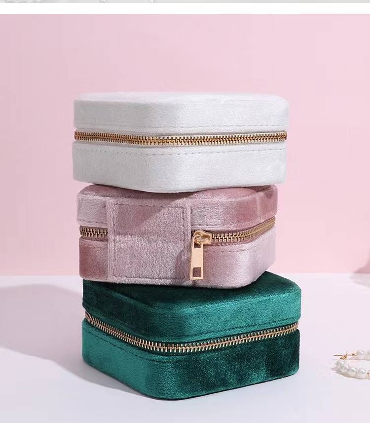 Velvet Jewelry Case Box