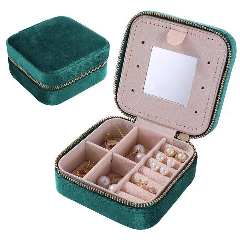 Velvet Jewelry Case Box
