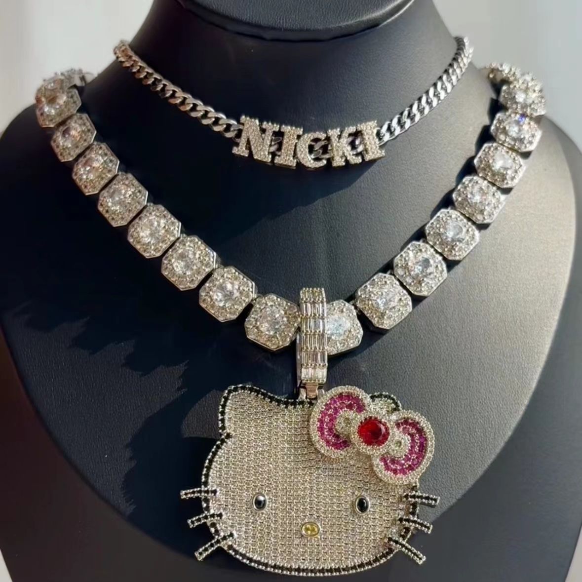 Custom Made Name Cuban Chain Necklace