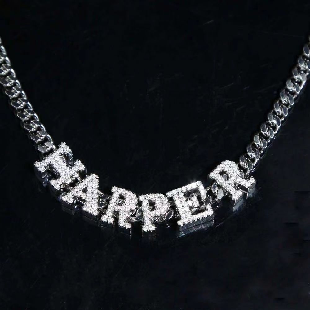 Custom Made Name Cuban Chain Necklace