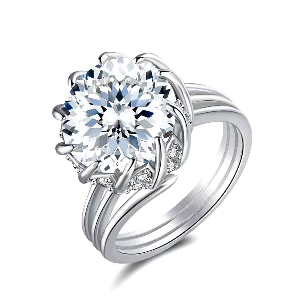 Bague en argent sterling Bloom