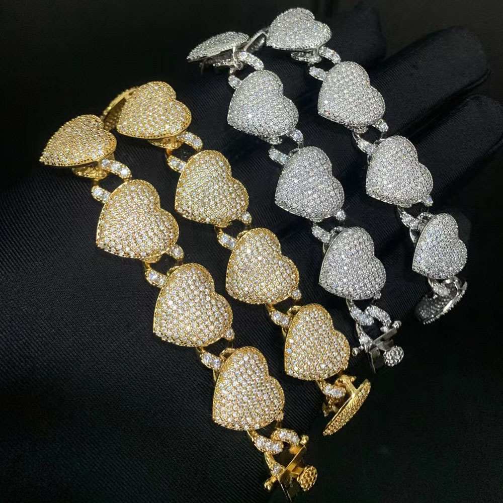 Collier Zircon Coeur Bling