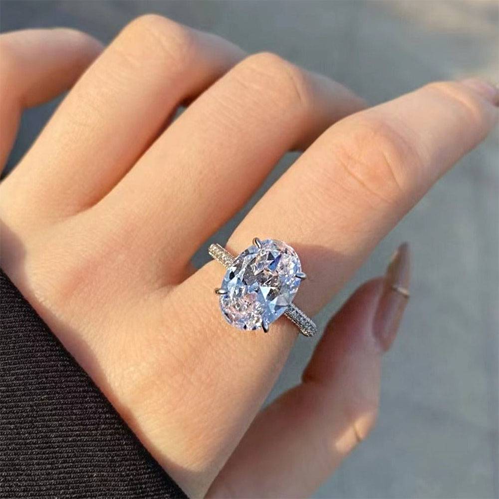 Bague en argent sterling chérie