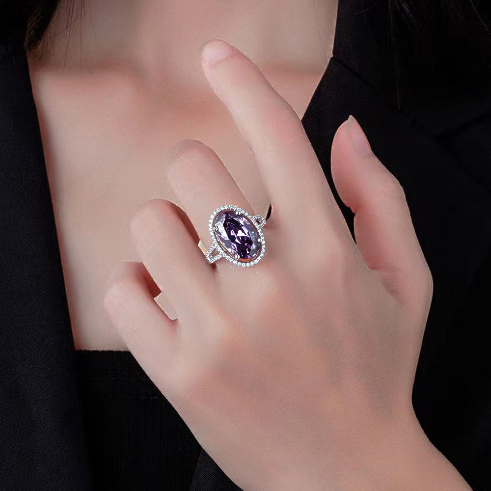 9ct Thalia Sterling Silver Ring