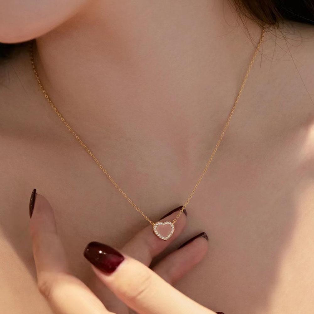 Sweet Heart Sterling Silver Jewelry Set+Gift Box