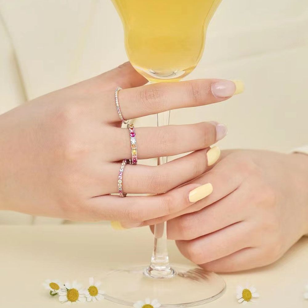 Fairy Band Sterling Silver Ring