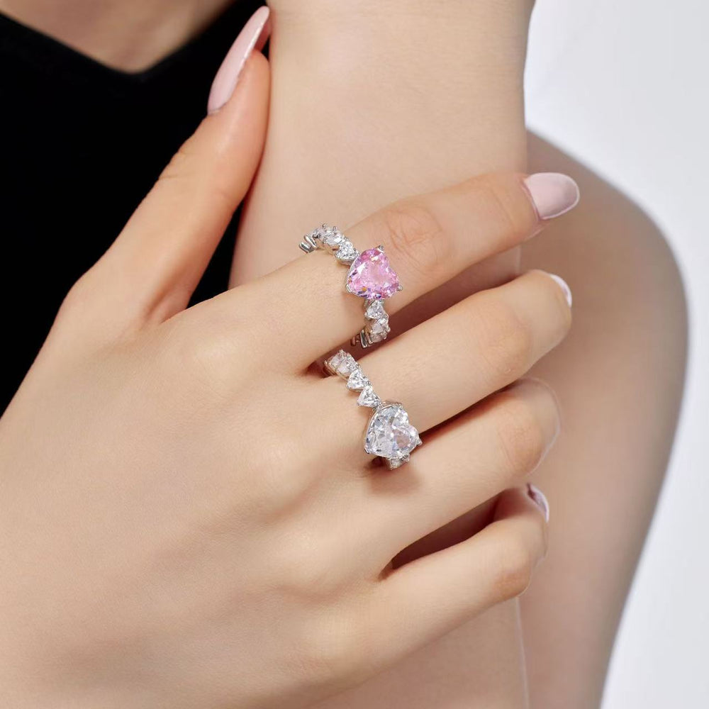 Bague en argent sterling Sweet Heart