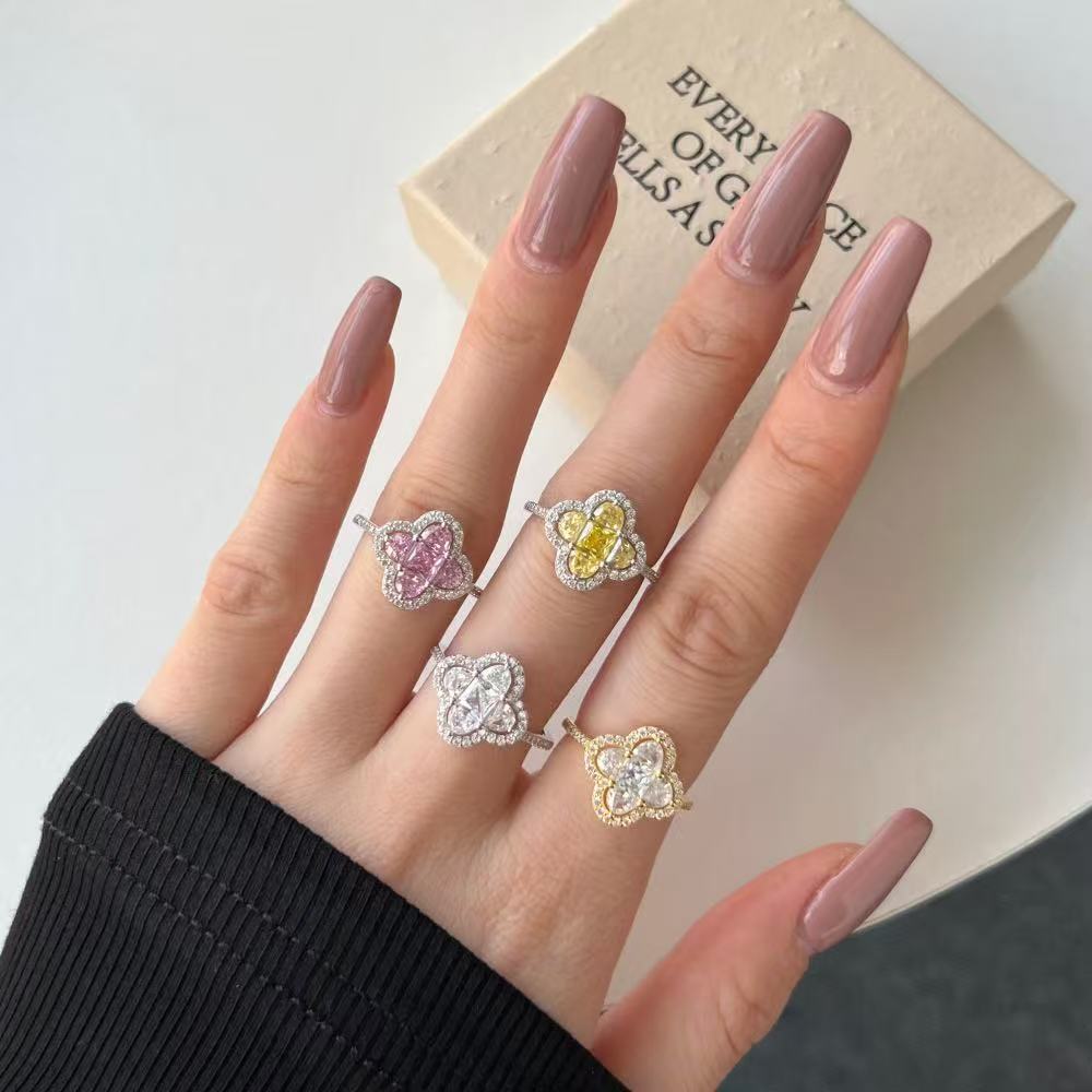 Bague en argent sterling éblouissante Argent