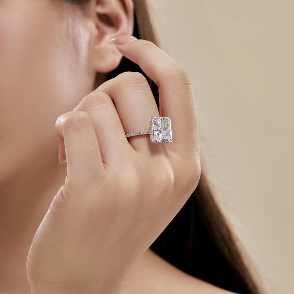 Bague en argent sterling gloire