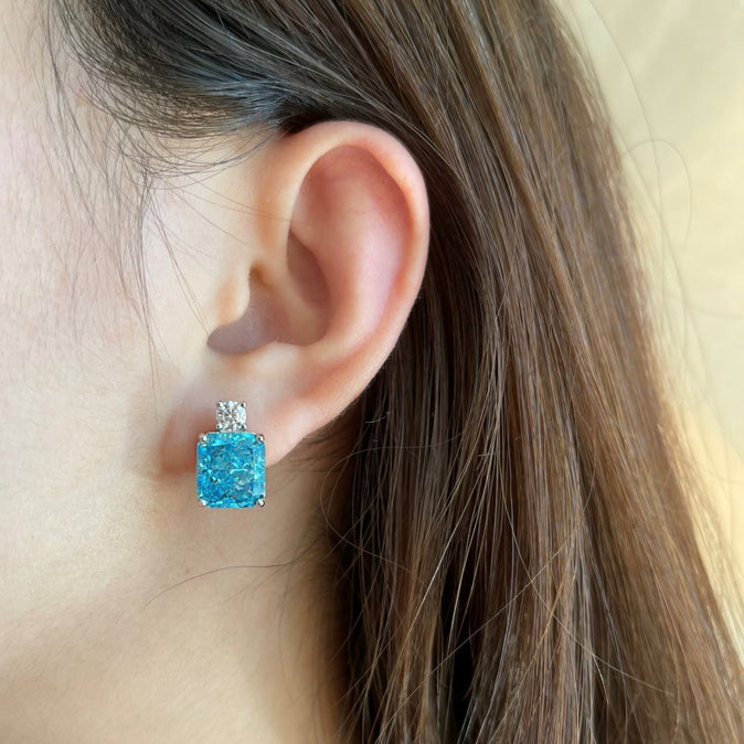 Boucles d'oreilles rayonnantes