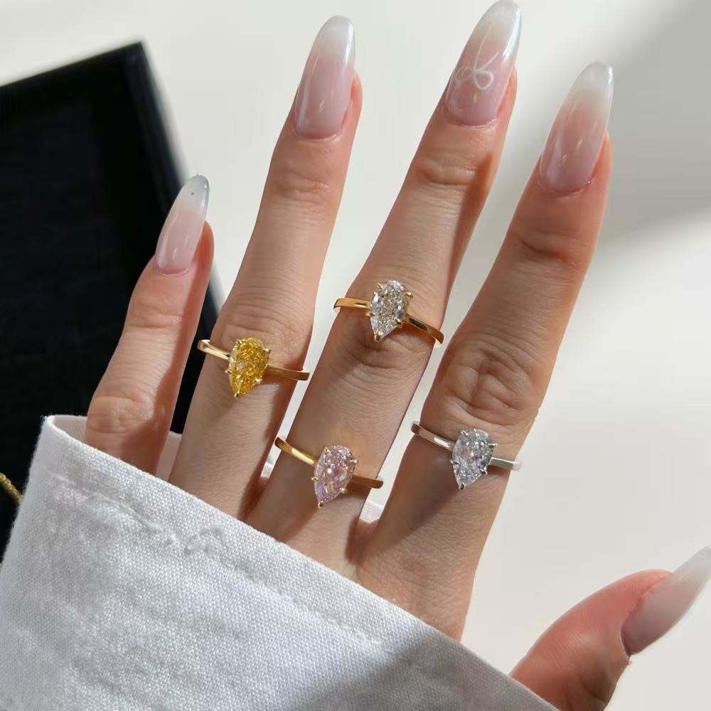 Bague en argent sterling Starlight