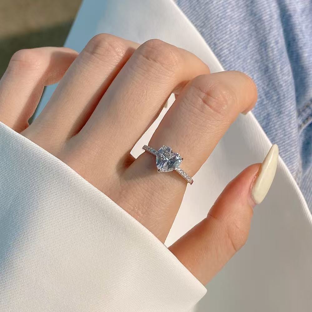 Bague en argent sterling Sweet Heart