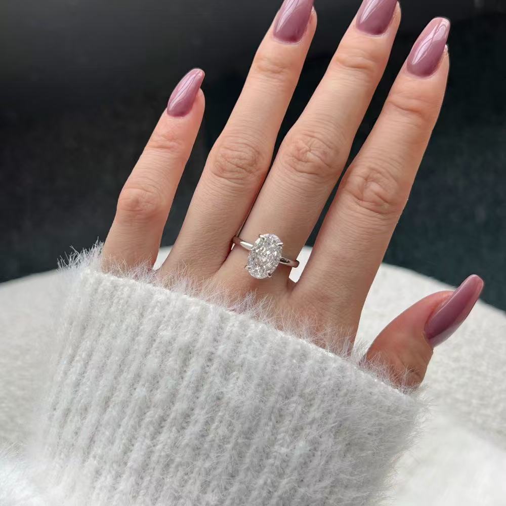 Bague en argent sterling chérie