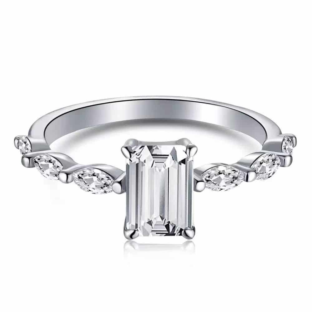 Bague en argent sterling Lillian