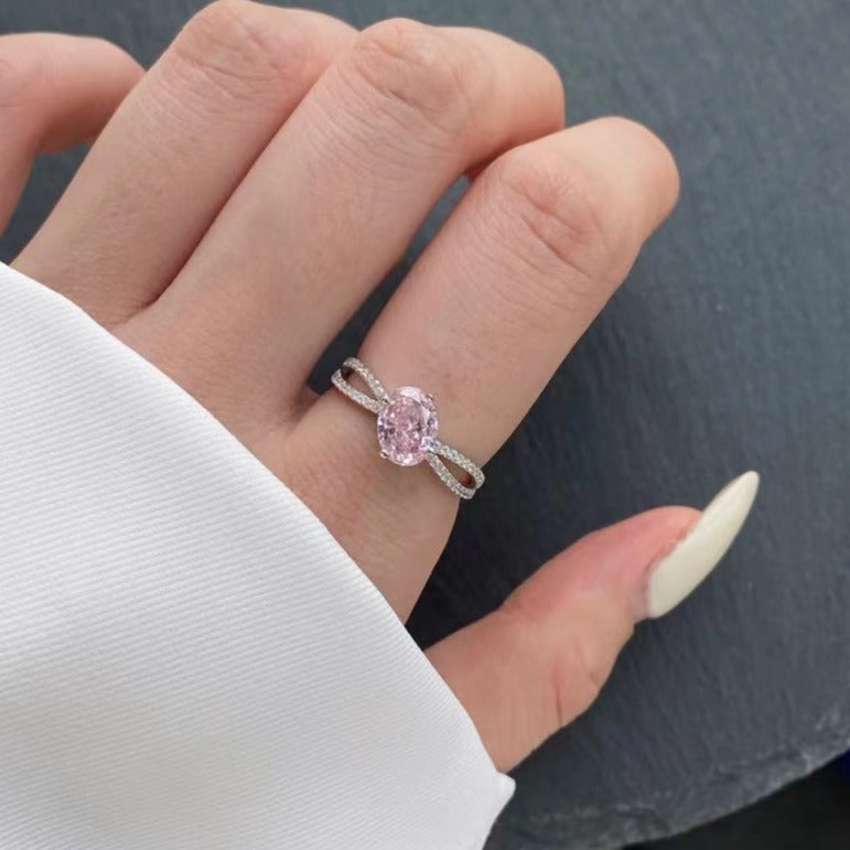 À vos côtés Bague en argent sterling