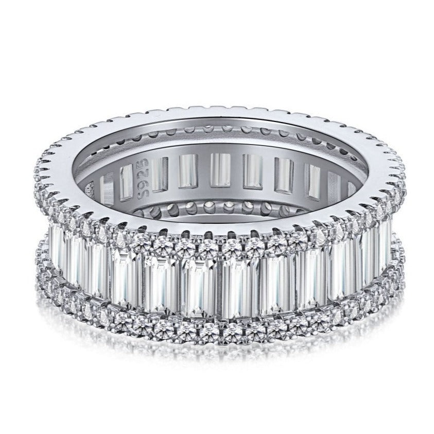 Bague en argent sterling Pure Devotion Band
