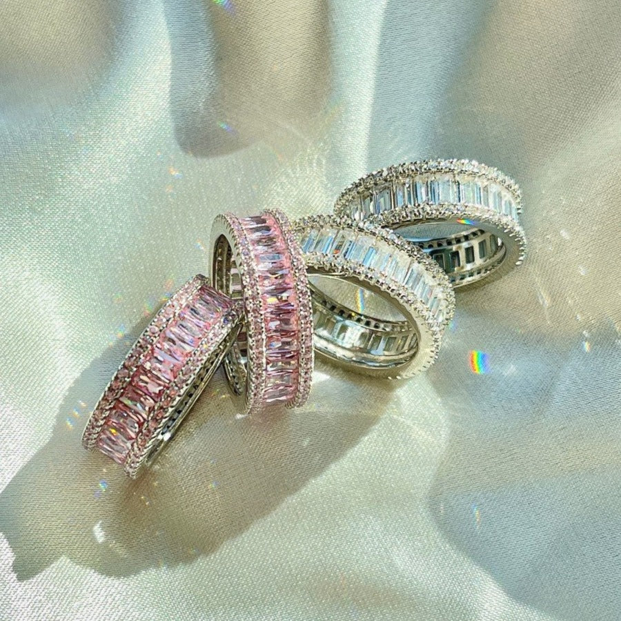 Bague en argent sterling Pure Devotion Band