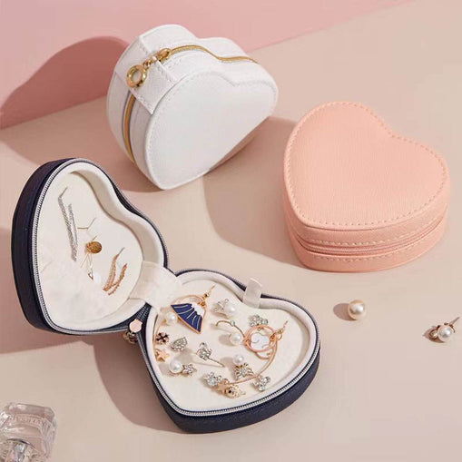 Heart Jewelry Case Box