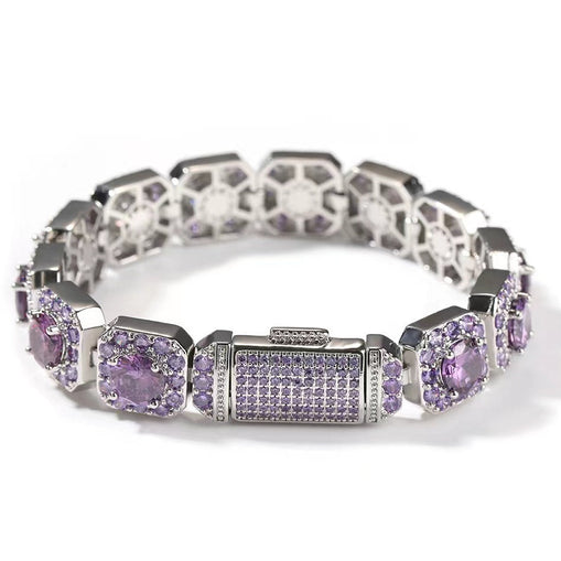 Bracelet Zircon Sucre de Roche 12MM