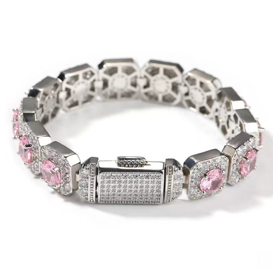 12MM Rock Sugar Zircon Bracelet