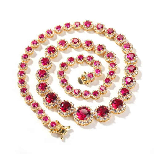 Collier Chaîne Diamants Kim Rose