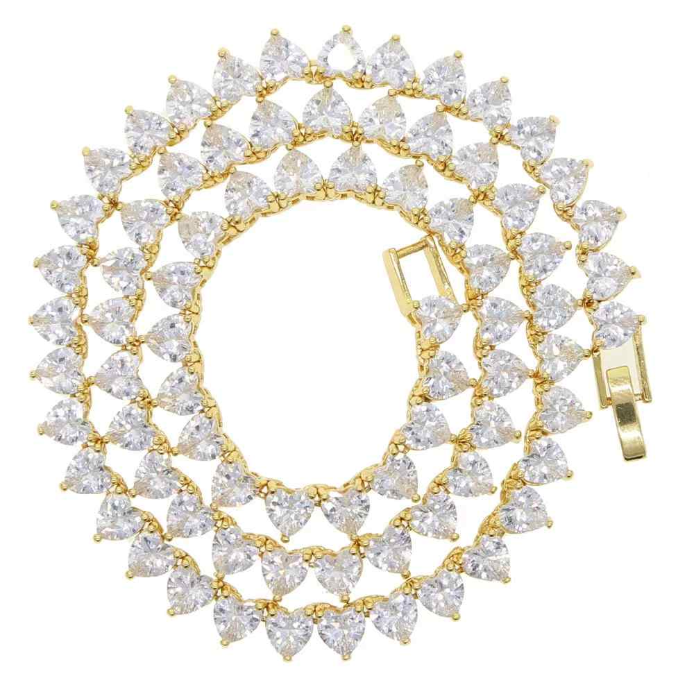 Collier Zircon Coeur