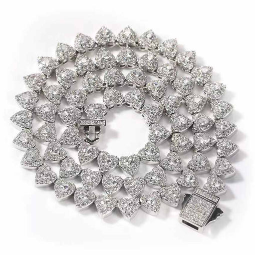 Collier Zircon Coeur Glint 7MM