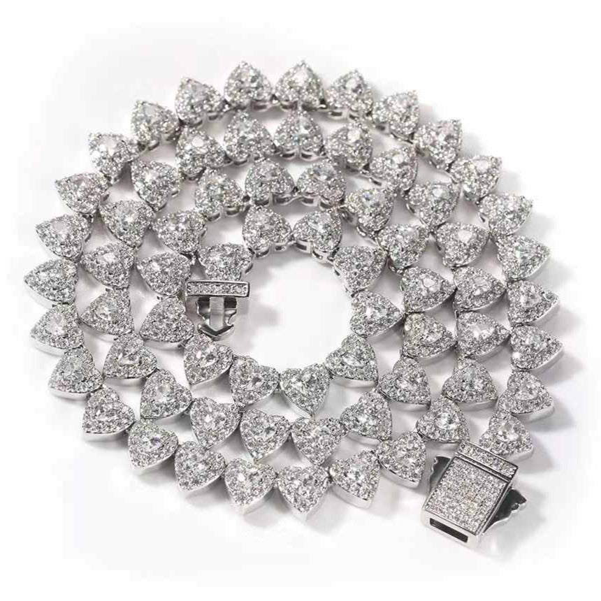 Collier Zircon Coeur Glint 7MM