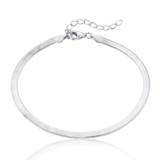 Bracelet classique en argent sterling 18 carats