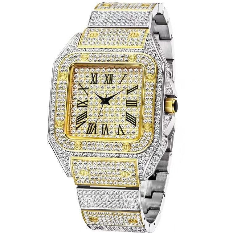 Montre à cadran carré