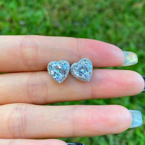 Boucles d'oreilles en argent sterling Aglint Love